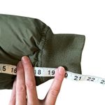 Alpha Industries MA-1 Quilted Bomber Jacket Olive Green Puffer Photo 8