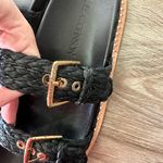 Ulla Johnson ‎ Kiera Raffia Slide in Black- New Photo 6