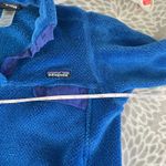 Patagonia  Fleece Snap T Pullover sz XS Blue Polartec Thermal Pro Granola Hiking Photo 5