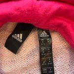 Adidas  Women's Medium Heathered Pink Pullover Cotton Athletic Hoodie Sweatshirt Photo 6