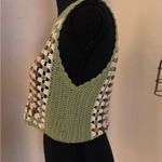 Altar'd State Altar’d State Cottagecore Crochet Granny Square Tank Top Size Small Photo 3