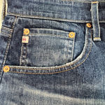 AG Adriano Goldschmied Women's Hailey Denim Cut Off Shorts Size 32 Blue Photo 9