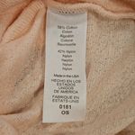 Michael Stars 💕💕 Cari V-Neck Shimmer Shine Tee ~ Rose Light Pink One Size NWOT Photo 11