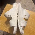 Birkenstock Cusionaire Double Buckle Shoes unisex lad. 9 men 7 white Photo 4