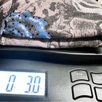 Sinful  Women's Top with Blue and Gray Design Photo 12