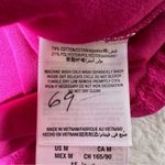 Juicy Couture NWT “Juicy A-Go-Go” Terry Cloth Elastic Hem Top in Sweet Raspberry Photo 8