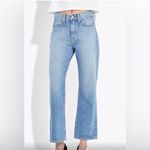 AYR  The Empire Jeans Aquarius Wash Cropped Ankle Luxe Basics Straight Leg Sz 24 Photo 2