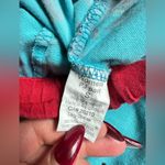 Lightweight cropped cotton pajama pants Blue Photo 6