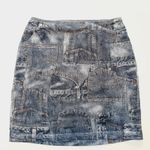 superdown Dayna Skirt in Blue Denim Photo 2