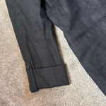 Vera Wang Simply Vera  Black Linen Blend Blazer SIZE S Photo 2