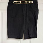 Vince Black Flat Front Shorts Tailored Design Photo 0