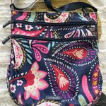 Vera Bradley Trio Zip Hipster Painted Paisley Womens Crossbody Casual Everyday Photo 4