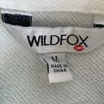 Wildfox  French Terry Relaxed Fit Tie-Dye Hoodie in Peri Shibori Photo 4