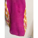 Handmade  Pink and Yellow Large Crochet Tote Photo 3