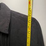 Sundance  Alyona Black Long Sleeve Snap Up Pleated Blouse Top Women's size Small Photo 5