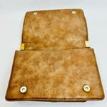 Bebe  Brown Quilted Chain Strap Bag Photo 7