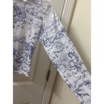 Urban Outfitters MOTEL KELLY SHIRT 20'S CHERUB WHITE BLUE long sleeve CROP top blouse S Photo 6