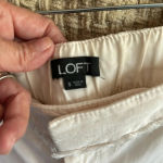Loft Womens pants Small white Photo 1