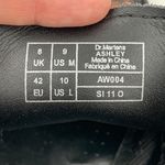 Dr. Martens Ashley Leather Platform Creeper Loafer Shoes Copper Bronze Metallic Photo 12