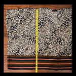 Melissa Page animal pattern poncho. One size Photo 8