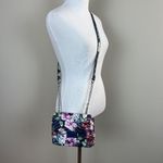 Betsey Johnson Crossbody Shoulder Bag Floral Multicolor Quilted Flap Chain New Photo 1