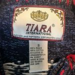 Tiara International VTG  Cardigan Women's S Let It Snow Ugly Christmas Sweater Photo 5
