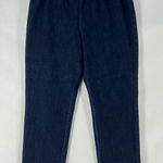 Soft Surroundings  Size S Denim Metro Pants Stretch Dark Wash Pull‎ On High Rise Photo 0