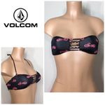 Volcom New. motorcycle bandeau bikini top. Photo 0