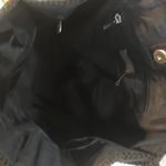 The Sak black Woven Crochet Shoulder Top Handle Handbag Bag Photo 8