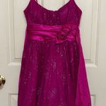 Macy's Magenta Formal Dress Photo 0