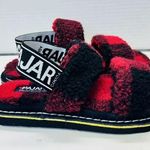 Pajar Canada Mara Strap Plaid Faux Fur Slingback Slippers Lumberjack- Size 5.5 Photo 0