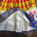 Sugar Lips Olympia Colorful Floral Ruffle Tiered Mini Dress ~ Size Medium ππ Photo 7