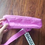 Baggu  Extra Pink Chic Coquette Y2K Preppy Edgy Feminine Mini Nylon Shoulder Bag Photo 5