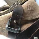 Fly London Lok Brown Leather Strap Steel Toe Moto Fall Women Boots Size 6.5/7 Photo 6