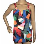 Carmen Marc Valvo Beautiful  multi color tank top Photo 0