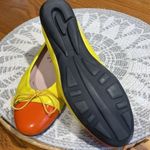 PAUL MAYER LEATHER CAP TOE FLATS SHOES A10 Yellow Size 7 Photo 9