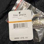 Free People Galaxy Slip Dress Black Beaded Cup Detail Size SP Photo 6