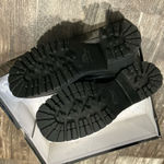 AQUA  Black Ankle Boots with Chunky Heel Size 6 Photo 6