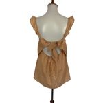 Doe & Rae Anthropologie  Top Small Yellow Blouse Boho Chic Romantic Summer Photo 2