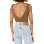 Vince  Women's Low Back Bodysuit in Cottonwood Size Medium Top Photo 10