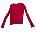 Abercrombie & Fitch vintage Y2K 00s ruffel hem long sleeve cardigan w/ 2 pockets Photo 5