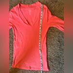 Gap Women's Neon Pink Long Sleeve Sweater Photo 4