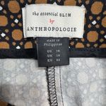 Anthropologie The Essential Slim Trousers Pants Geometric Women’s Size 14 Photo 5