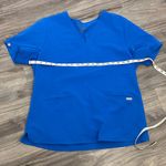 FIGS  Royal Blue Scrub Top – Premium Medical Uniform with V-Neck. Photo 7