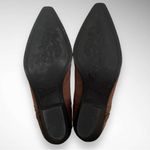 ELLEMENNO Rodeo Women's Brown Leather Western Style Ankle Boots Size 8 | EUC Photo 7