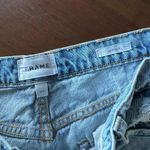 frame denim ✨SALE Frame Le Slouch Straight Leg Distressed Bluejay Rips Denim Jeans Size 27 Photo 9