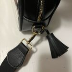 None clear Black and Gold Women's Crossbody Bag Photo 5