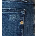 Miss Me Skinny Distressed Denim Blue Jeans Dark Wash 516 ~ Women's Size 26 Photo 5