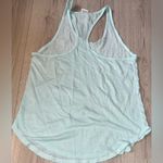 Victoria's Secret PINK  Mint Green Racerback Tank Top sleeveless shirt Photo 1