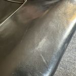 BUXTON Black Leather Shoulder Tote Bag Laptop Computer‎ Travel Bag Large Case Photo 15